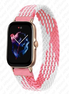 Nylon Braided Band For Amazfit Gtr Bip Elastic Watch for Samsung Galaxy Watch 4 Classic 3 Gear S3 Sport Active 2 Strap for Huawei 3 GT GT2 2E Pro