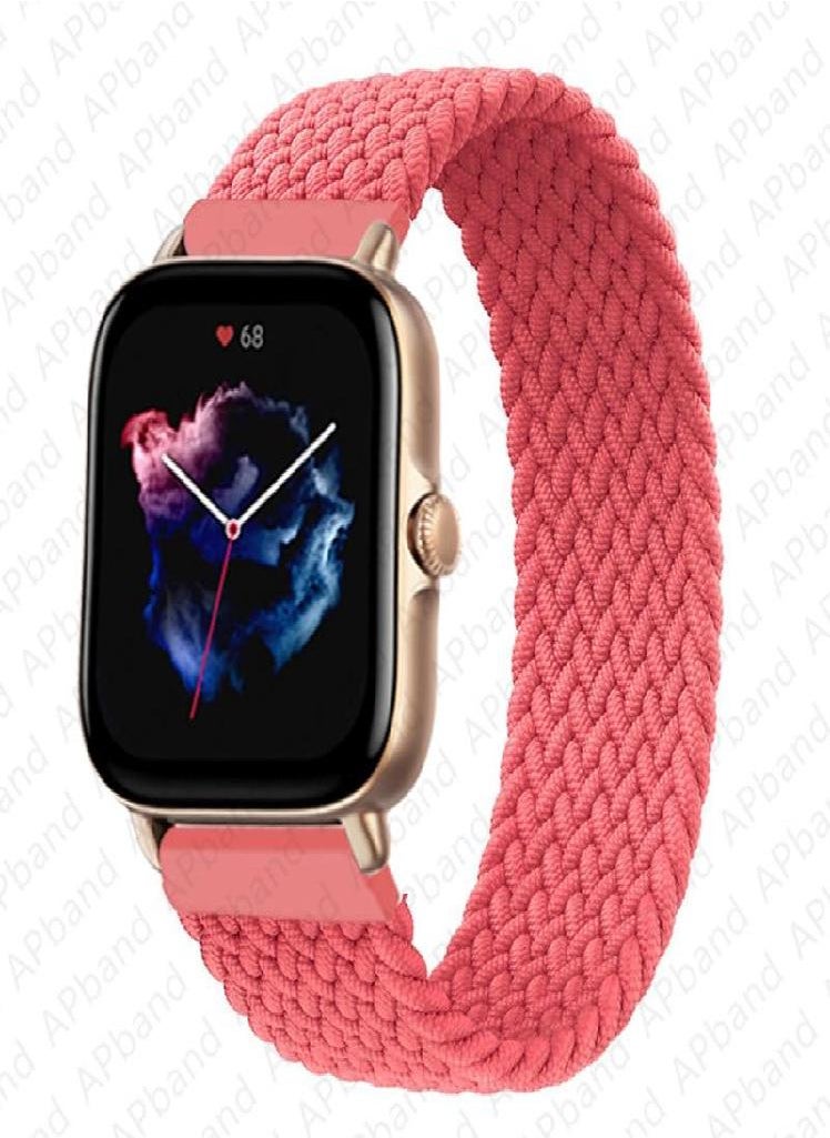 Eckek - Nylon Braided Band For Amazfit Gtr Bip Elastic Watch for Samsung Galaxy Watch 4 Classic 3 Gear S3 Sport Active 2 Strap for Huawei 3 GT GT2 2E Pro - Image 1