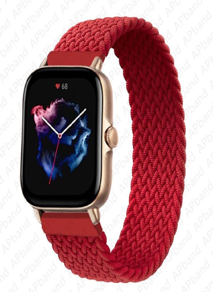 Eckek - Nylon Braided Band For Amazfit Gtr Bip Elastic Watch for Samsung Galaxy Watch 4 Classic 3 Gear S3 Sport Active 2 Strap for Huawei 3 GT GT2 2E Pro - Image 1