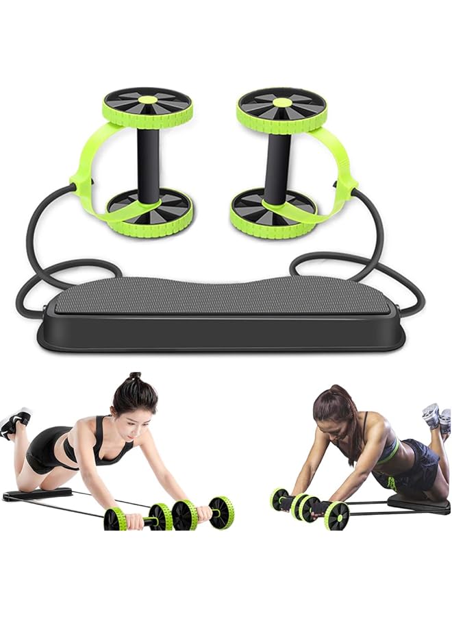 WENSUNNIE New Strong Ab Roller Wheel Multifunctional Ab Workout Equipment Ab Exercise Equipment for Abdominal Exercise Core Wheels Ab Trainer for Men & Women Machine at Home - Image 1