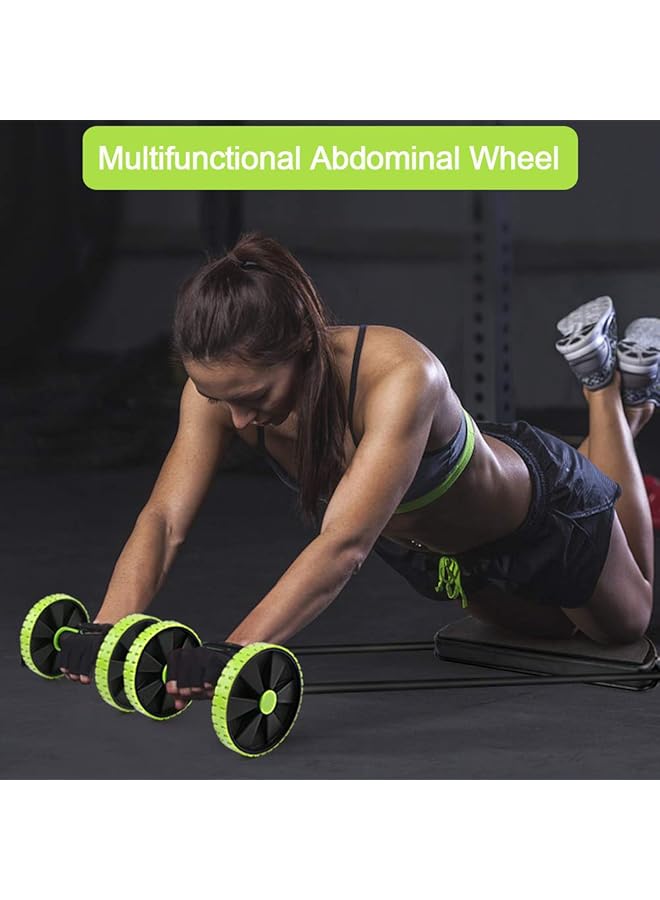 WENSUNNIE New Strong Ab Roller Wheel Multifunctional Ab Workout Equipment Ab Exercise Equipment for Abdominal Exercise Core Wheels Ab Trainer for Men & Women Machine at Home - Image 2