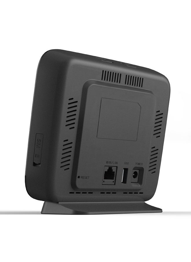 OASIS DESERT - B30 4G LTE Router with SIM Card Slot 300Mbps Home Mobile WiFi Hotspot Router Black - Image 1