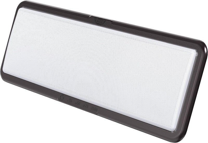Leisure LED RV Ceiling Light Fixture with Touch Dimmer - 1450 Lumen, Burnt Bronze, 12V - Image 1