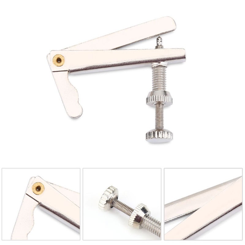 Cello Fine Tuners 4Pcs Premium Metal Anti-Rust High Stability - Precision Smooth Screw Easy Mount Cello String Adjusters for 3/4 4/4 Cello Replacement Parts - Image 4