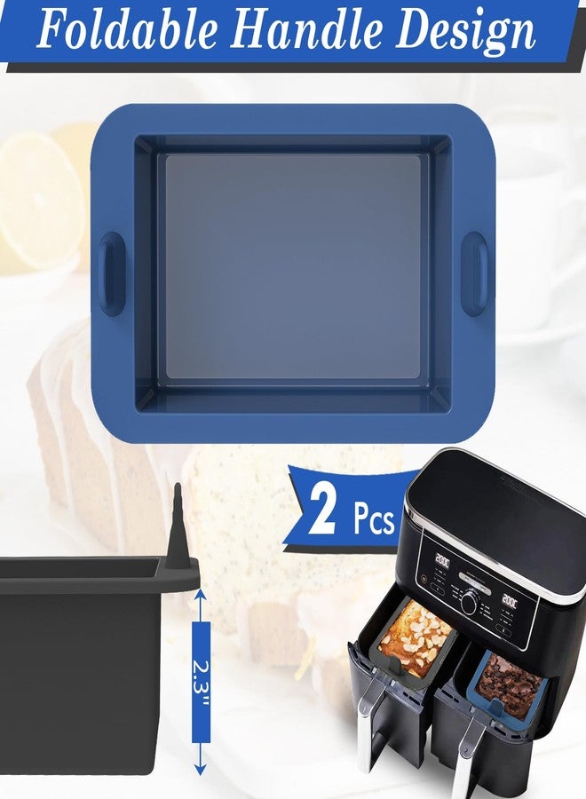 وي بيك قالب خبز سيليكون من ويبيك للقلي الهوائي، قالب خبز صغير غير لاصق بمقبض، خالٍ من مادة BPA، طقم من قطعتين - Image 4