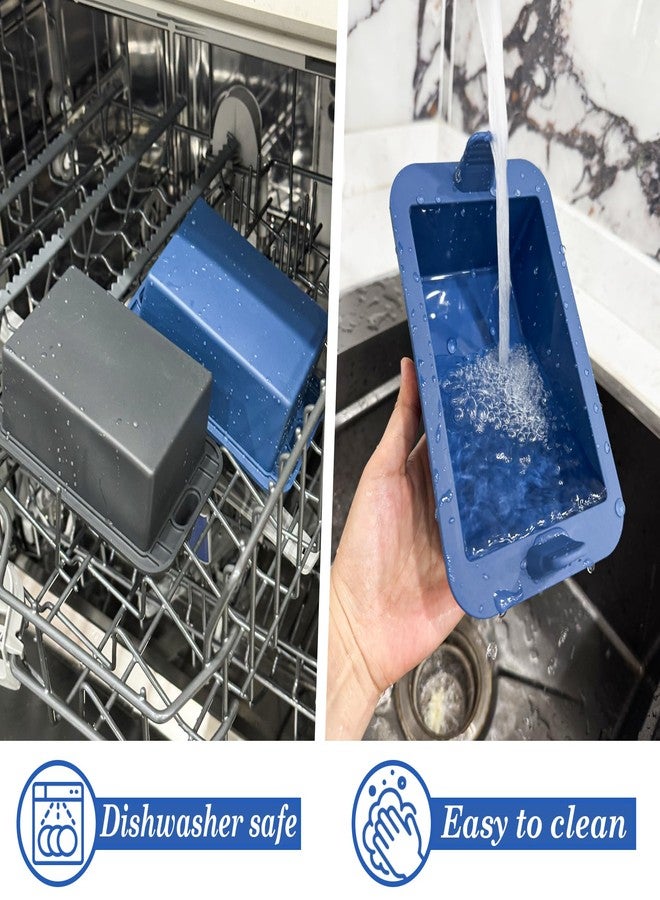 وي بيك قالب خبز سيليكون من ويبيك للقلي الهوائي، قالب خبز صغير غير لاصق بمقبض، خالٍ من مادة BPA، طقم من قطعتين - Image 3