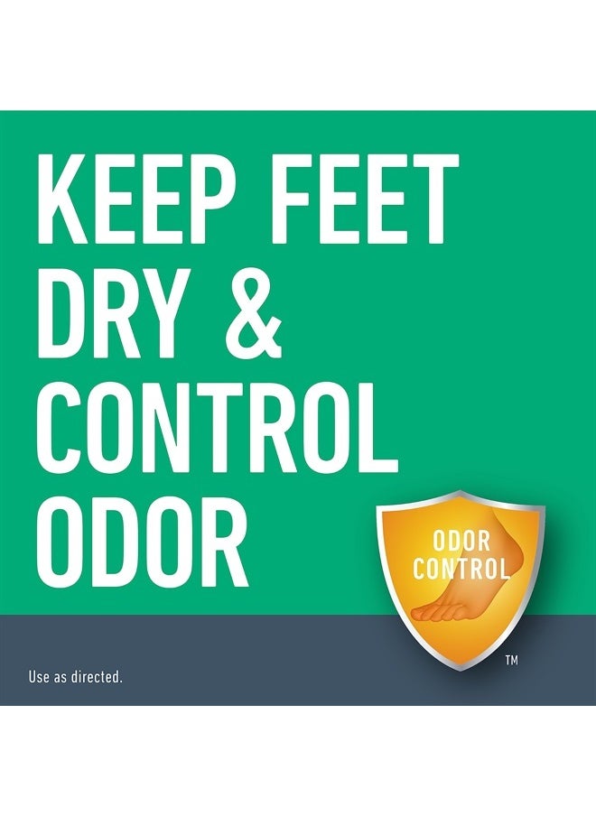 Lotrimin - Daily Sweat & Odor Control Medicated Foot Powder - Antifungal Formula for Lasting Relief from Foot Odor, 6.25 Ounce (177 Grams) - Image 1