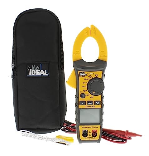 IDEAL INDUSTRIES INC. 61-737 Digital AC Clamp Meter 400 Amp 600-Volt, Red - Image 3