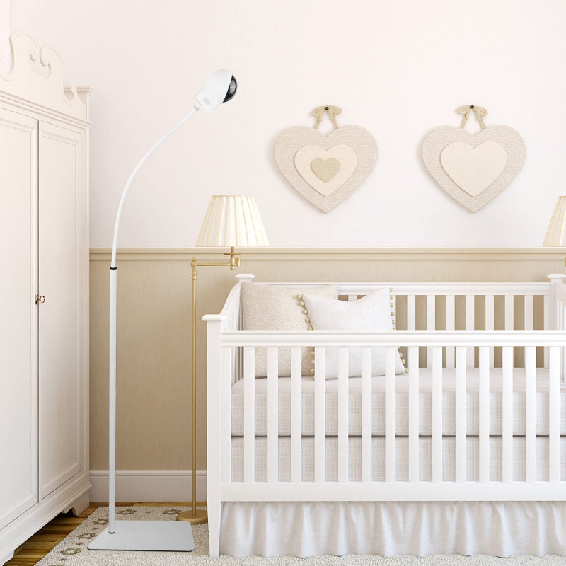 HOLACA 35 inch or 63 inch Floor Stand for Hellobaby, Infant Optics DXR-8/8 Pro, eufy, Vava/Hipp and Nooie Baby Monitor,Owlet and Motorola Baby Monitor, for Any Other Cameras with 1/4 Screw Mount - Image 5