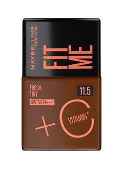 MAYBELLINE NEW YORK كريم أساس فيت مي فريش تينت بعامل حماية من الشمس 50 مع فيتامين سي لتفتيح البشرة، 11.5  - Image 1
