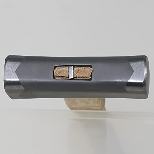 KAKURI مطرقة كاكوري 10.5 أونصة (300 جرام) مطرقة نجارة يابانية للأزميل، والمسطرة، والمسامير، من الفولاذ الكربوني الياباني، رأس مربع فضي، صنع في اليابان - Image 2