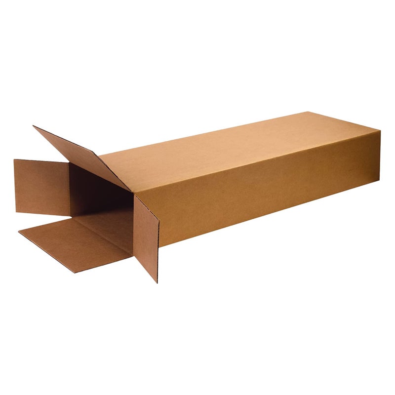 Tape Logic BOX USA Shipping Boxes Larg 18"L x 6"W x 45"H 5-Pack, Cardboard Box for Shipping, Moving, Mailing, Packing, Packaging and Storage - Image 1