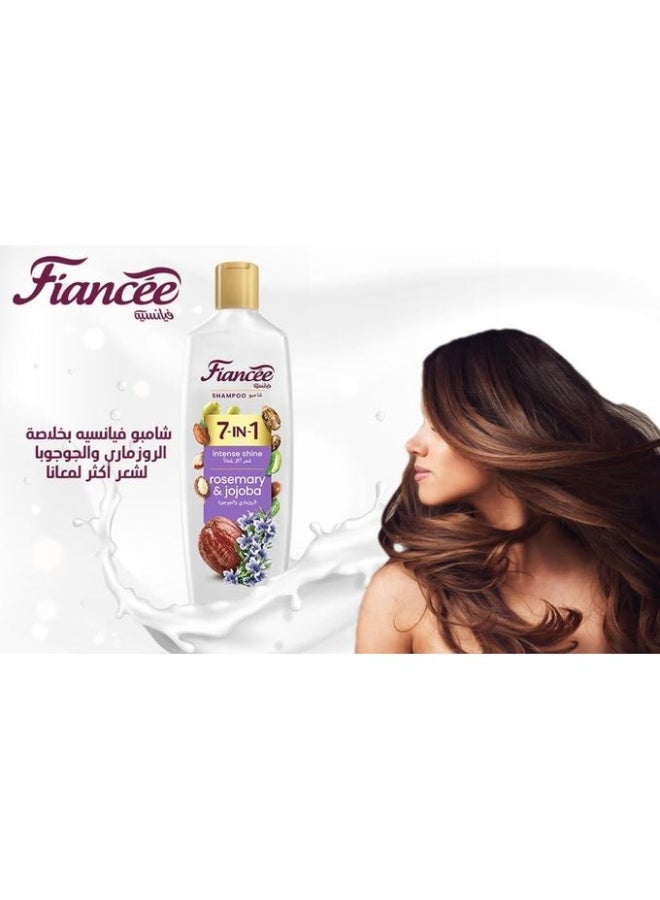 FIANCEE Shampoo 7 IN 1 With Rosemary And Jojoba Intense Shine - 340ML - Image 3