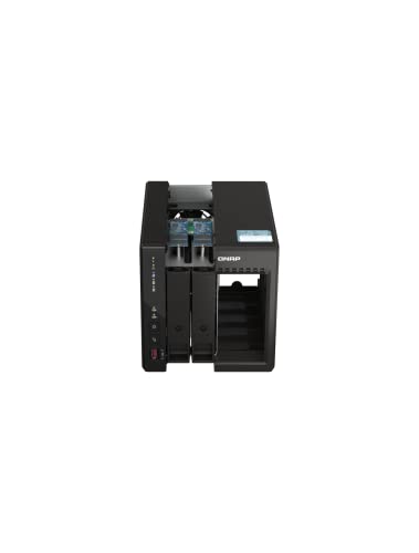 QNAP TS-253E-8G-US 2 Bay High-Performance Desktop NAS with Intel Celeron Quad-core Processor, 8 GB DDR4 RAM and Dual 2.5GbE (2.5G/1G/100M) Network Connectivity (Diskless) - Image 3