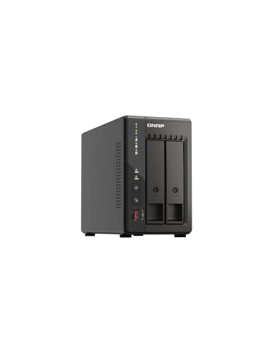 QNAP TS-253E-8G-US 2 Bay High-Performance Desktop NAS with Intel Celeron Quad-core Processor, 8 GB DDR4 RAM and Dual 2.5GbE (2.5G/1G/100M) Network Connectivity (Diskless) - Image 4