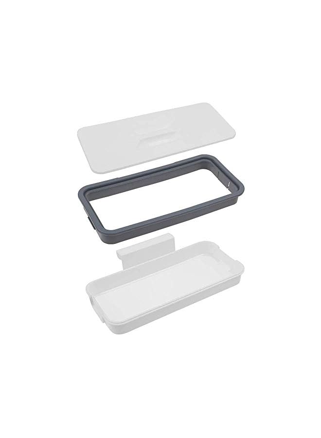 Zaboon A Trash Cupboard Door Back Trash Rack Storage Garbage Bag Holder Hanging Kitchen Cabinet Hanging Trash Rack Kitchen Tools  - Image 3