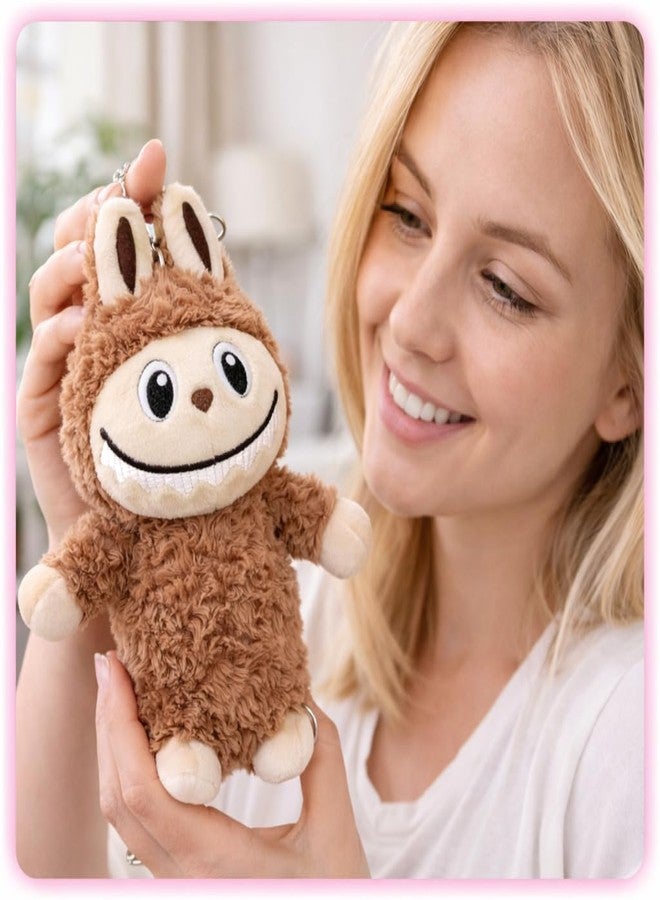 Aruvia Love Bubu Soft Toy Plush Keychain (24 cm) | Cute Fuzzy Stuffed Doll with Hanging Hook | Bag Charm Car Keychain Plush | Gift for Boys Girls - Image 2