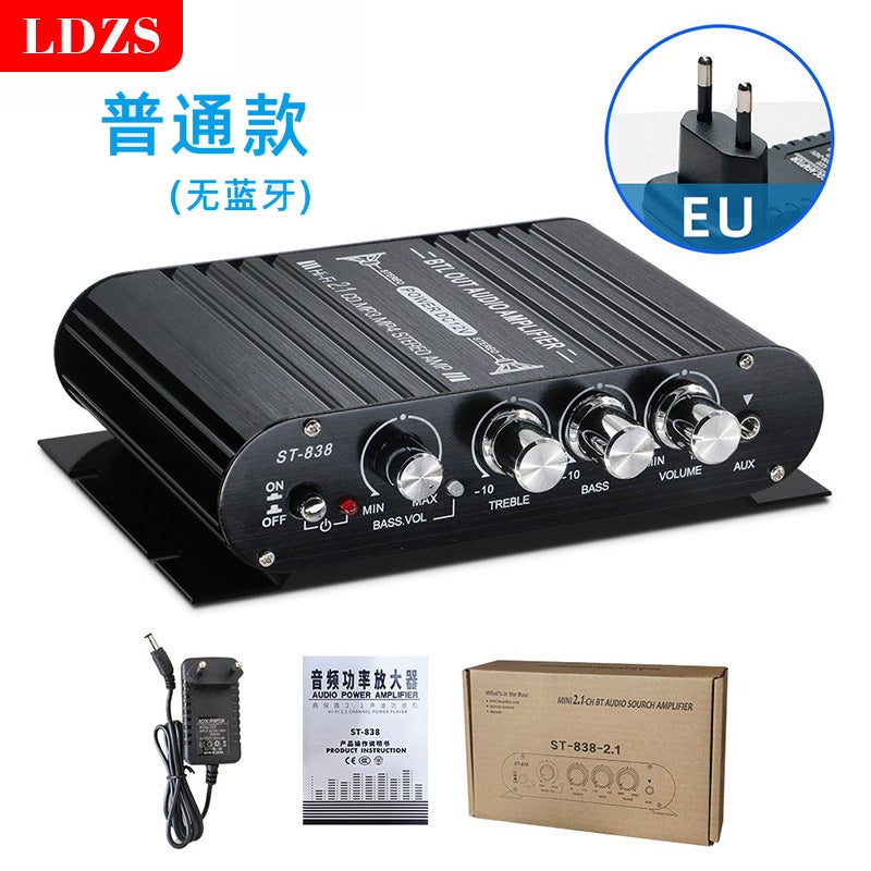 New Mini Small Power Amplifier Home Car Multi-Function Speaker Professional Fever 12V Car Power Amplifier Audio - Image 1