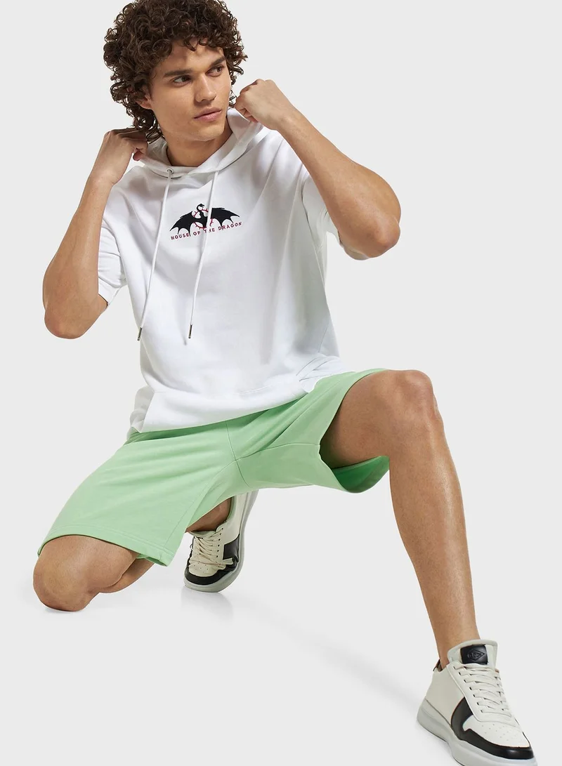 SP Characters House Of The Dragon Print T-Shirt