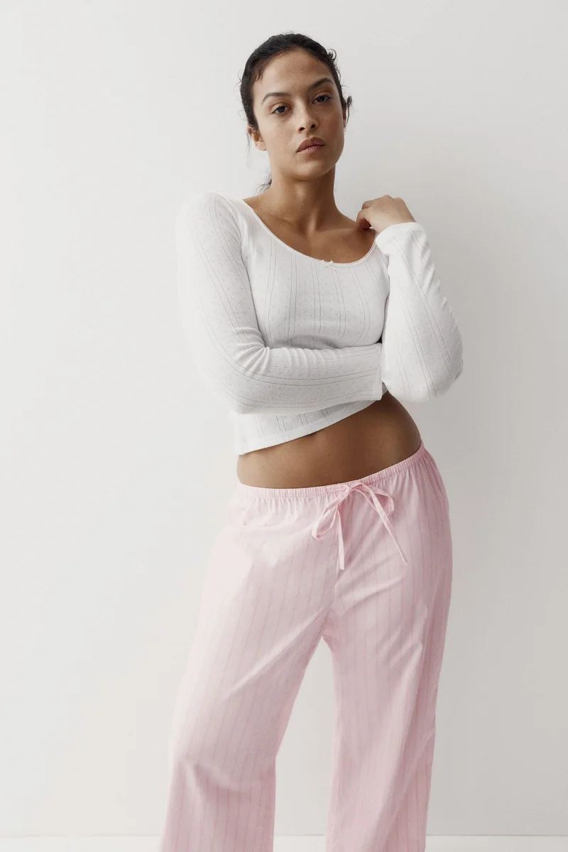 H&M Cotton pyjama bottoms