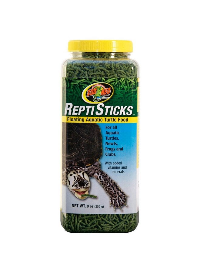 زوو ميد طعام السلاحف المائية العائمة من Zoo Med ReptiSticks، 8 أونصات - Image 1