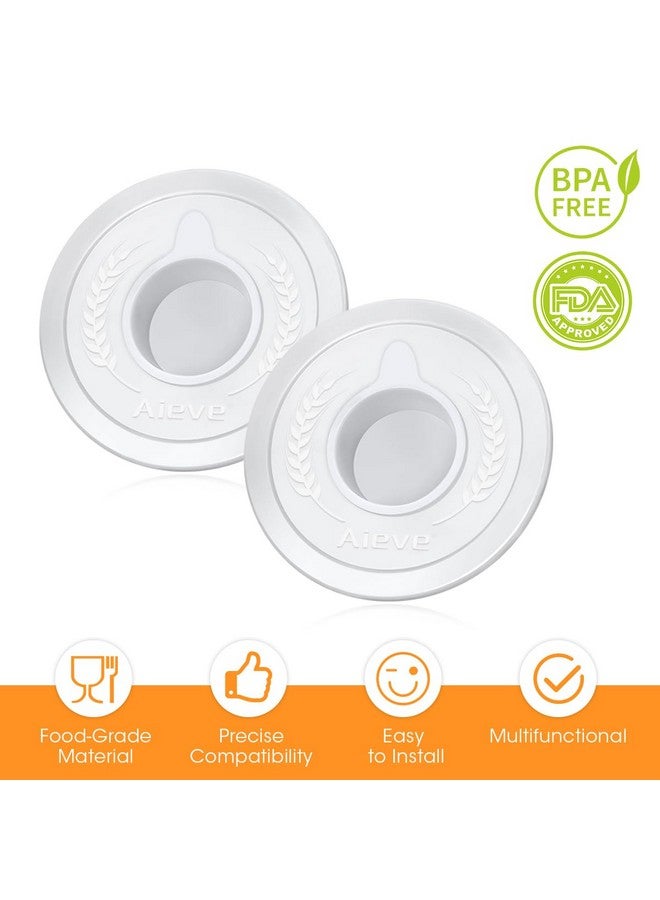 AIEVE AIEVE Mixer Bowl Covers,Mixer Splatter Guard Lids for KitchenAid 4.5-5 Quart Tilt-Head Stand Mixer(2 Pack)  - Image 4