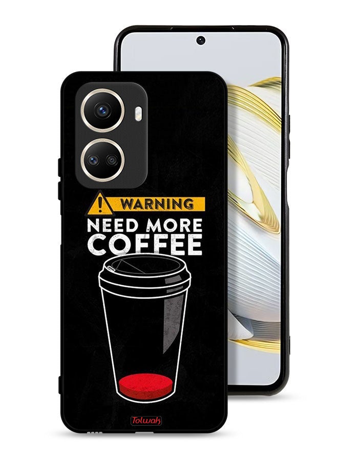 Tolwak Huawei nova 10 SE Protective Case Cover Need More Coffee - Image 1