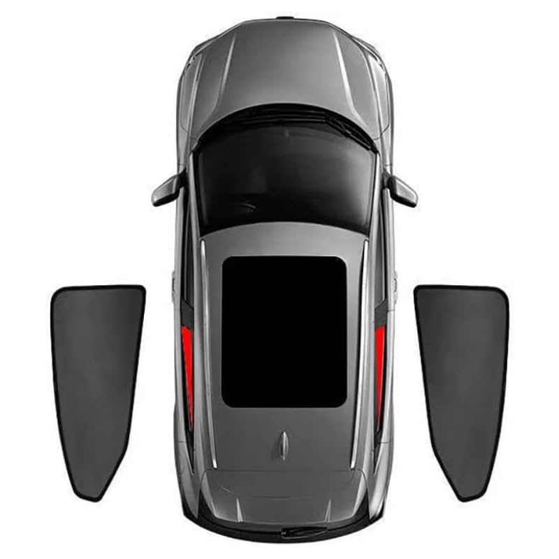 Car Sun Shade for Honda CRV 6th Gen 2023-2025, Magnetic, 2 Rear Windows - Image 1