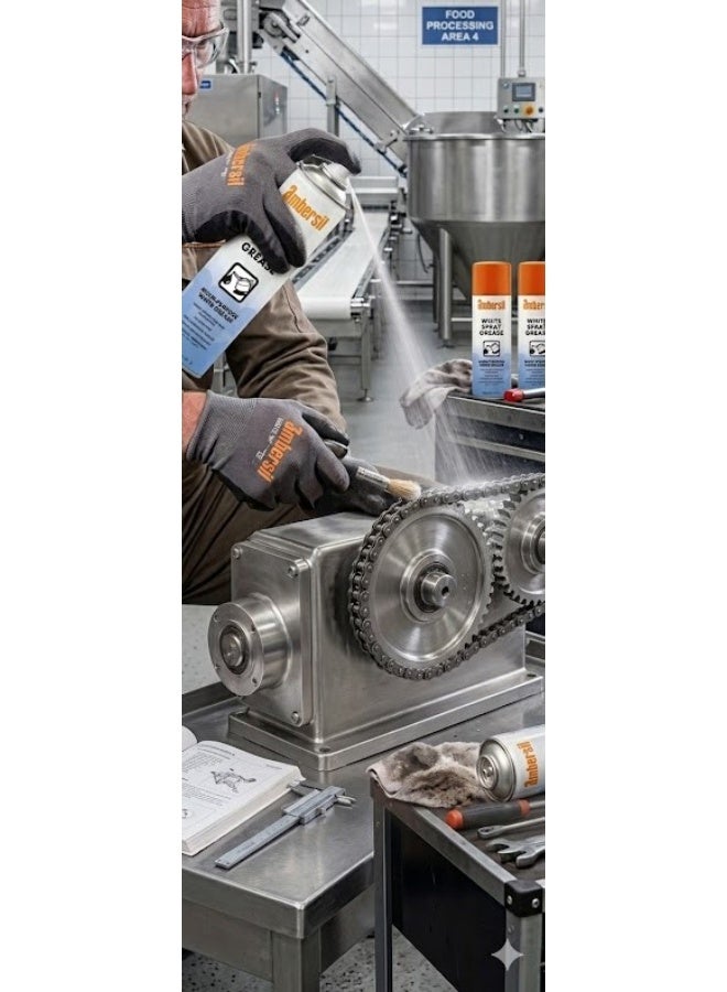 امبيرسيل AMBERSIL Brake Cleaner 500ML هو منظف ومزيل شحوم عالي الكفاءة وسريع المفعول، مصمم خصيصًا لتنظيف أنظمة الفرامل - Image 3