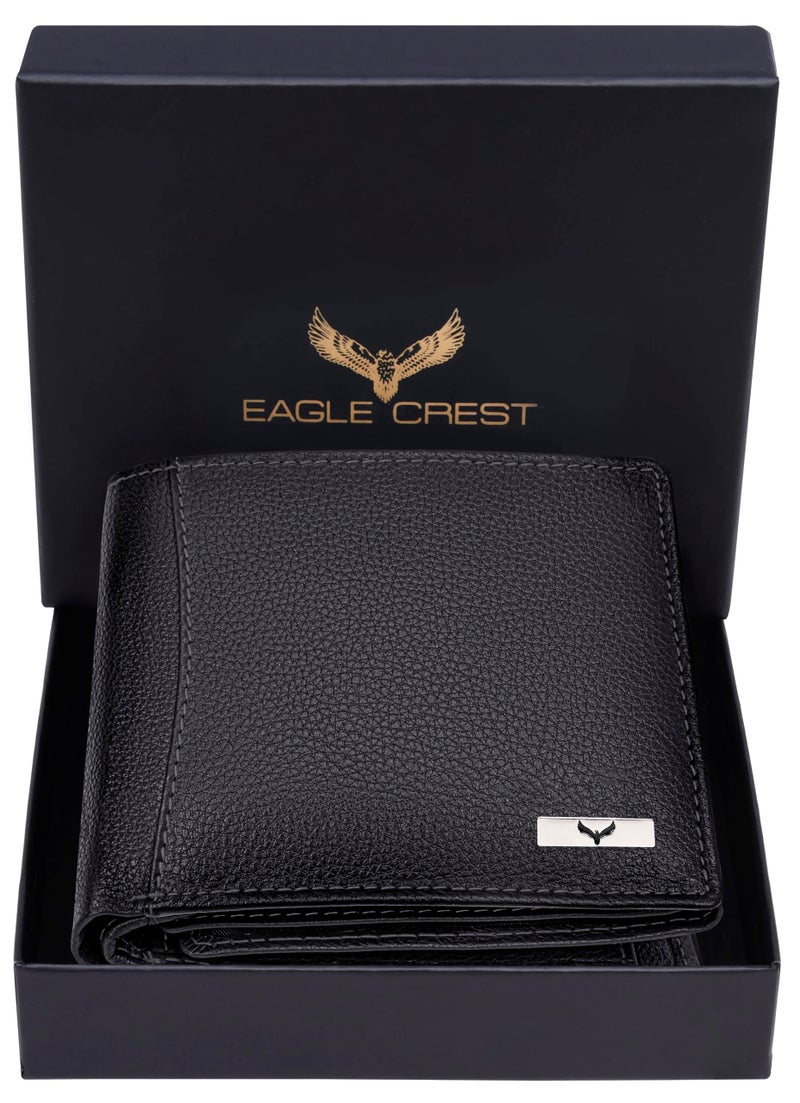 Eagle Crest Oslo Black Leather Wallet for Men - Image 2