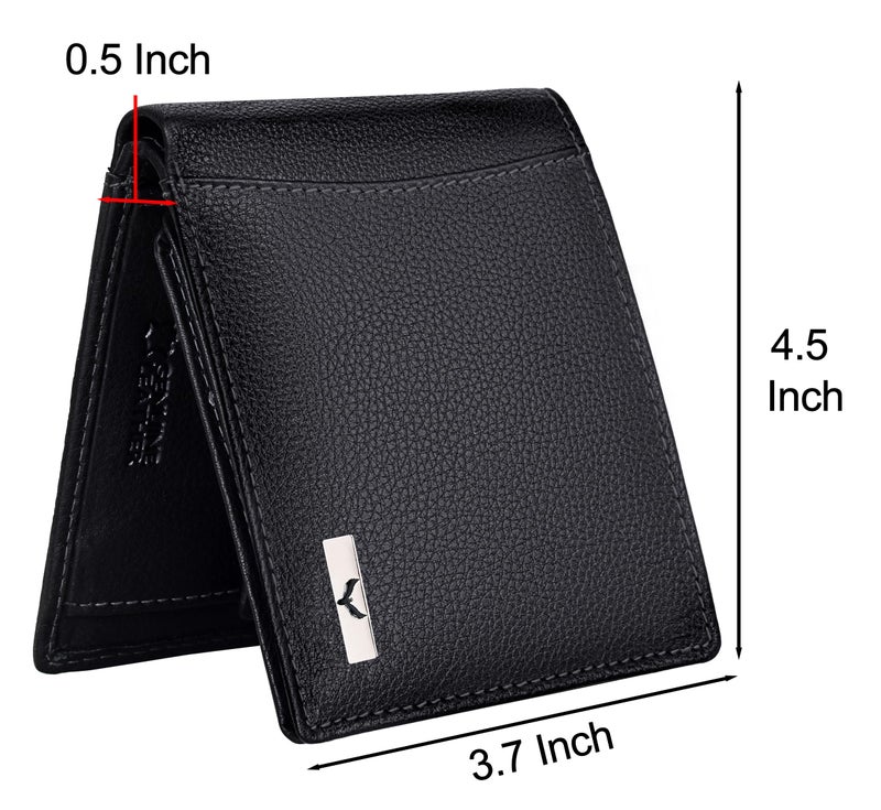 Eagle Crest Oslo Black Leather Wallet for Men - Image 5