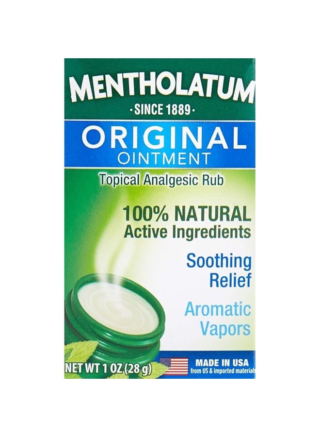 mentholatum مرهم أصلي لتخفيف الألم، بخور عطري - 1 أونصة (عبوة من 2) - Image 1