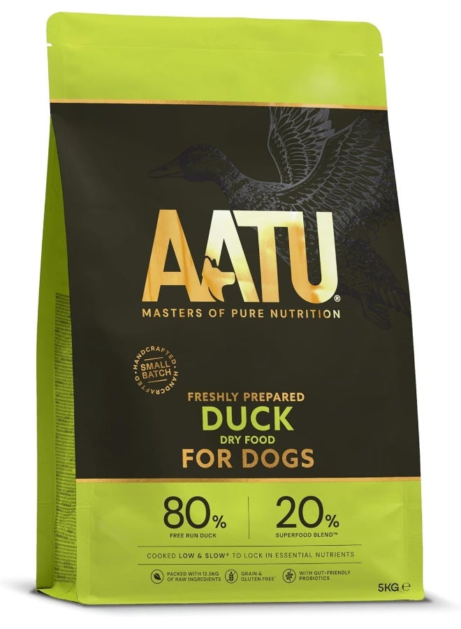 AATU 80/20 Complete Dry Dog Food, Duck 5kg - Dry Food Alternative to Raw Feeding, High Protein. No Nasties, No Fillers. - Image 2