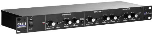 ART CX311 2-Way Crossover with Subwoofer Output - Image 2
