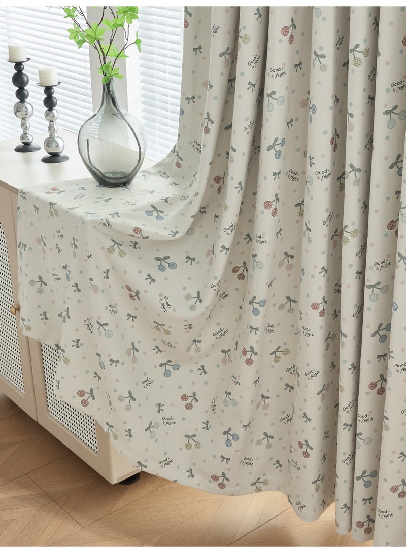 QBAID Chenille Blackout Curtain Panel with Grommet Top, Soft Textured Light Reducing Window Curtain for Bedroom Living Room, Multiple Size Options - Image 4