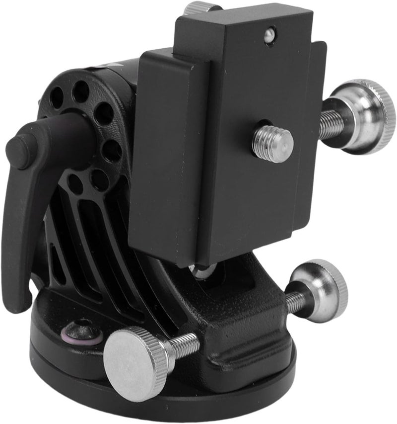 Precise Polarity Alignment, Adjustable Latitude Base with Aluminum Alloy Construction, Astrophotography Observation Tool, Ideal for Science Education (All Black) - Image 2