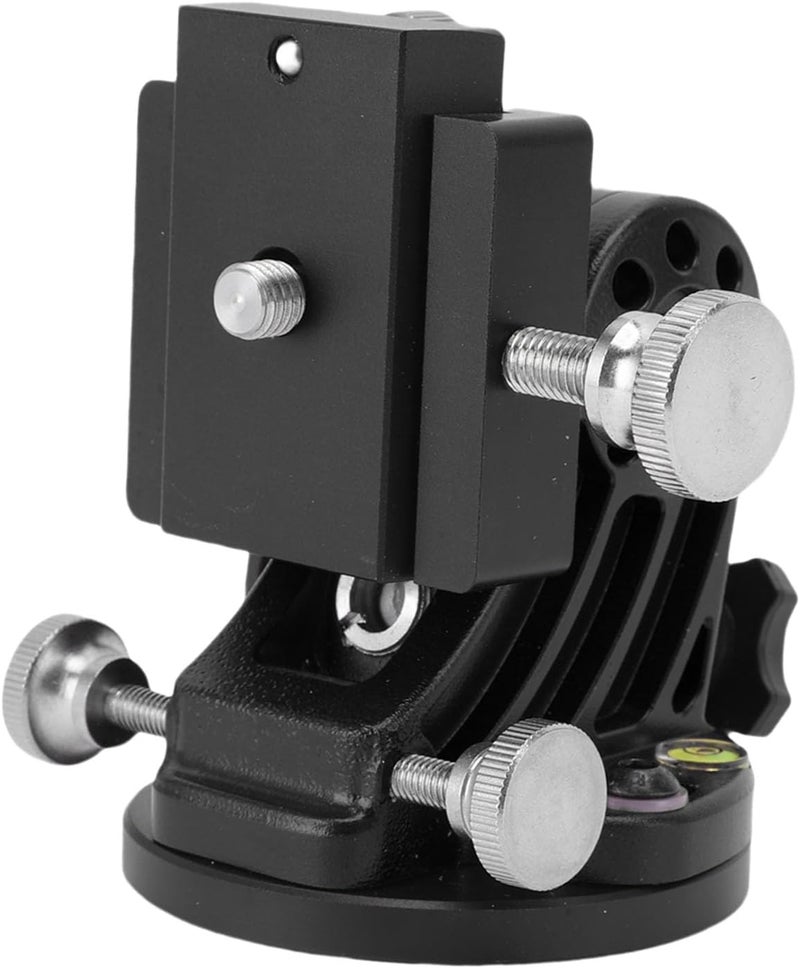 Precise Polarity Alignment, Adjustable Latitude Base with Aluminum Alloy Construction, Astrophotography Observation Tool, Ideal for Science Education (All Black) - Image 4