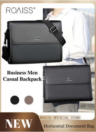 Men Business Briefcase Versatile Shoulder Bag for Men Ideal for Business and Casual Needs Lightweight with a Sleek Design Convenient Carry Handle - pzsku/Z81D76D90A2BC024D84CDZ/45/_/1729355724/56d69c8e-5d02-48d5-9aba-153fb3ddc588