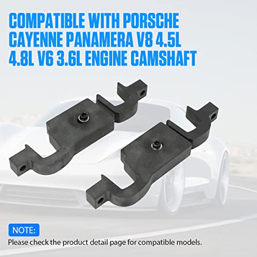 CMTOOL Engine Camshaft Tensioning Locking Alignment Timing Tool Kit Compatible with Porsche Cayenne Panamera V8 4.5L 4.8L V6 3.6L, Timing Belt Tensioner Locking Tool Compatible with Audi Q7 9678/9595 - Image 3