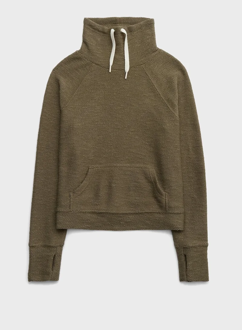 Aerie Mock Neck Sweatshirt