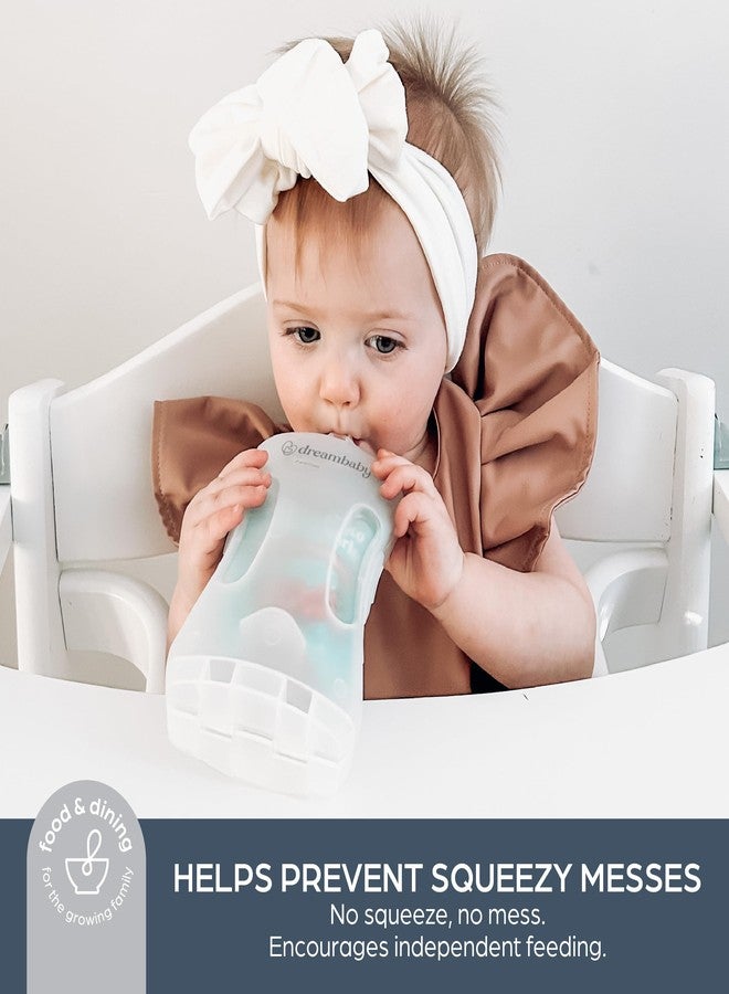 Dreambaby Pouch Pal - Baby Food Pouch Holder - No Squeeze and No Mess Container - Image 2