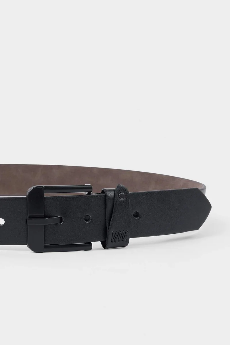 Defacto  Man Rectangle Clasp Faux Leather for Men | Best Price UAE