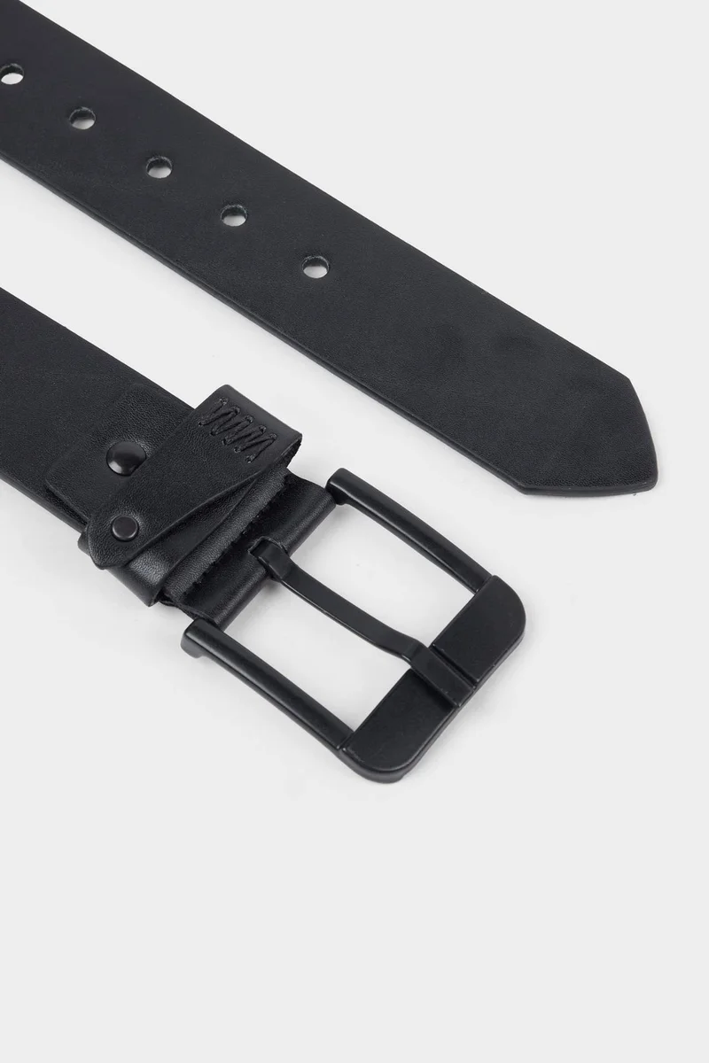 Defacto  Man Rectangle Clasp Faux Leather for Men | Best Price UAE