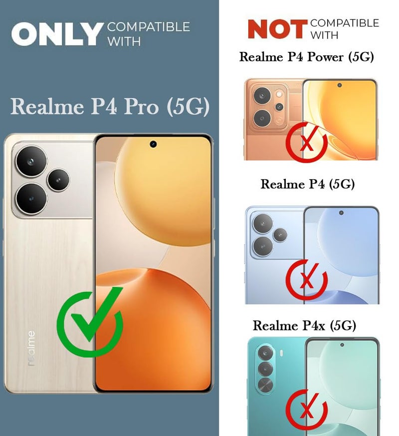 Jkobi Liquid Silicone Back Cover Case for Realme P4 Pro (Camera Protection | Side Grip Texture | Soft and Flexible) - Image 4