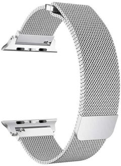 porodo Iguard by porodo mesh band for apple watch 44mm / 42mm - silver 
