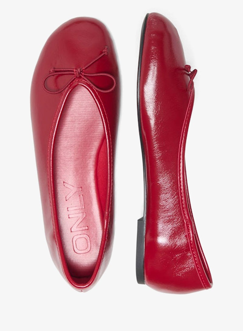 ONLY Bow Detailed Ballerinas - Image 5