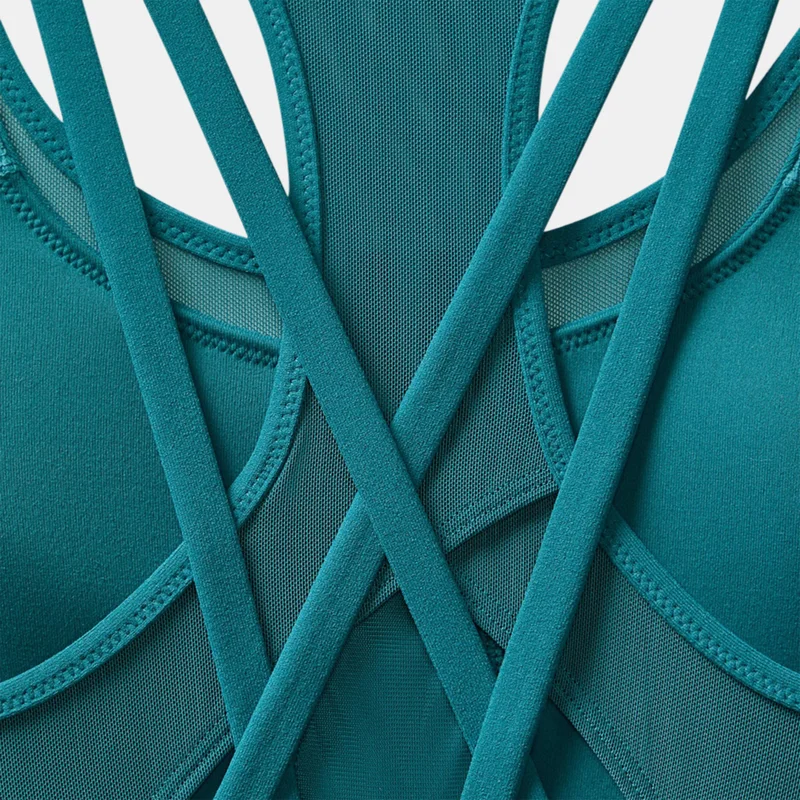 Fabletics Green Women's Principal High-Support Training Sports Bra for Women | Best Price UAE