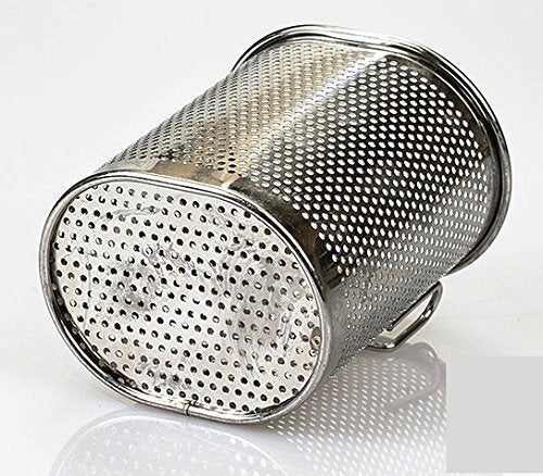 UIP Global Stainless Steel Cutlery Utensil Holder (Small Oval) Chopsticks Holder for Dishwasher - Image 5
