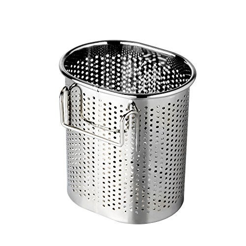 UIP Global Stainless Steel Cutlery Utensil Holder (Small Oval) Chopsticks Holder for Dishwasher - Image 2