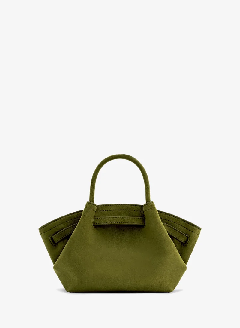 JW PEI Hana Mini Faux Suede Tote Bag